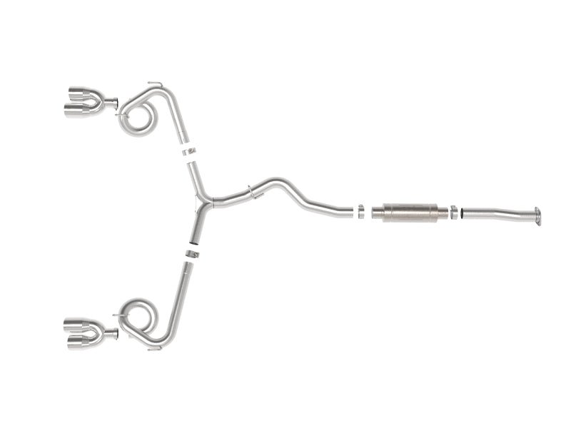 aFe Takeda 3in to 2-1/2in Stnlss Cat-Back Exhaust w/ Polished Tips | Subaru WRX / STI (15-21) (49-36810-P)