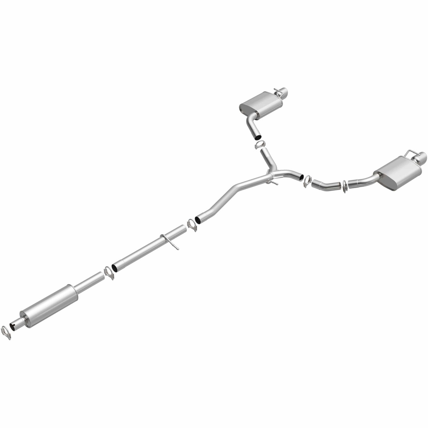 BRExhaust 2011-2015 Ford Explorer 3.5L Direct-Fit Replacement Exhaust System