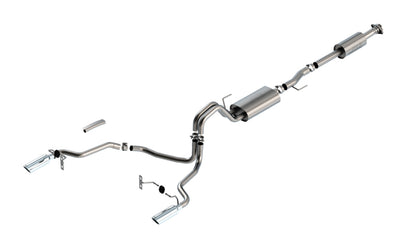 Borla 3in Dual Exit Cat-Back Touring System | Ford F-150 (21) (140862)