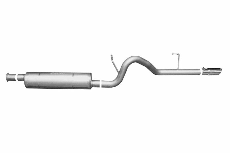 Gibson 2.5in Single Cat-Back Exhaust | Jeep Liberty Limited 3.7L (02-07) (17205)