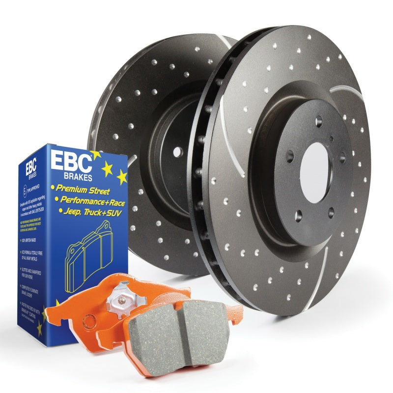 EBC S8KR1074 for S8 Kits Orangestuff And GD Rotors