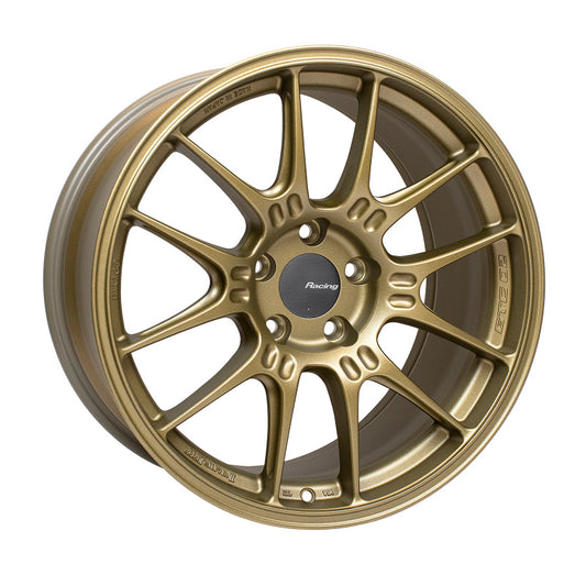 Enkei GTC02 Titanium Gold | 18x9" +25mm | 5x112mm Wheel