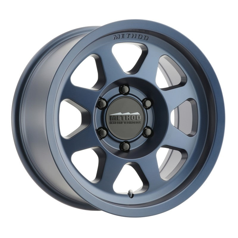 (set of 4) Method MR701 Bahia Blue | 17x9" -12mm | 6x5.5in Wheel