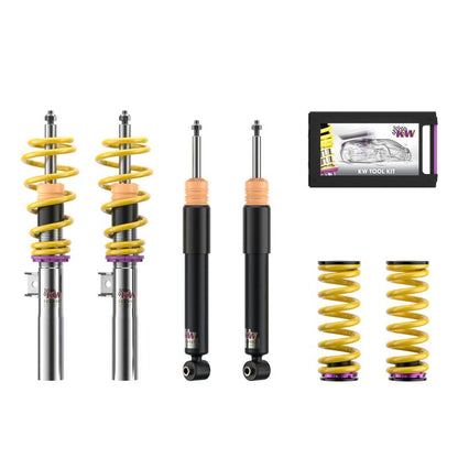 KW 10225033 Coilover Adjustable Spring Lowering Kit for 08-15 C63 AMG Sedan