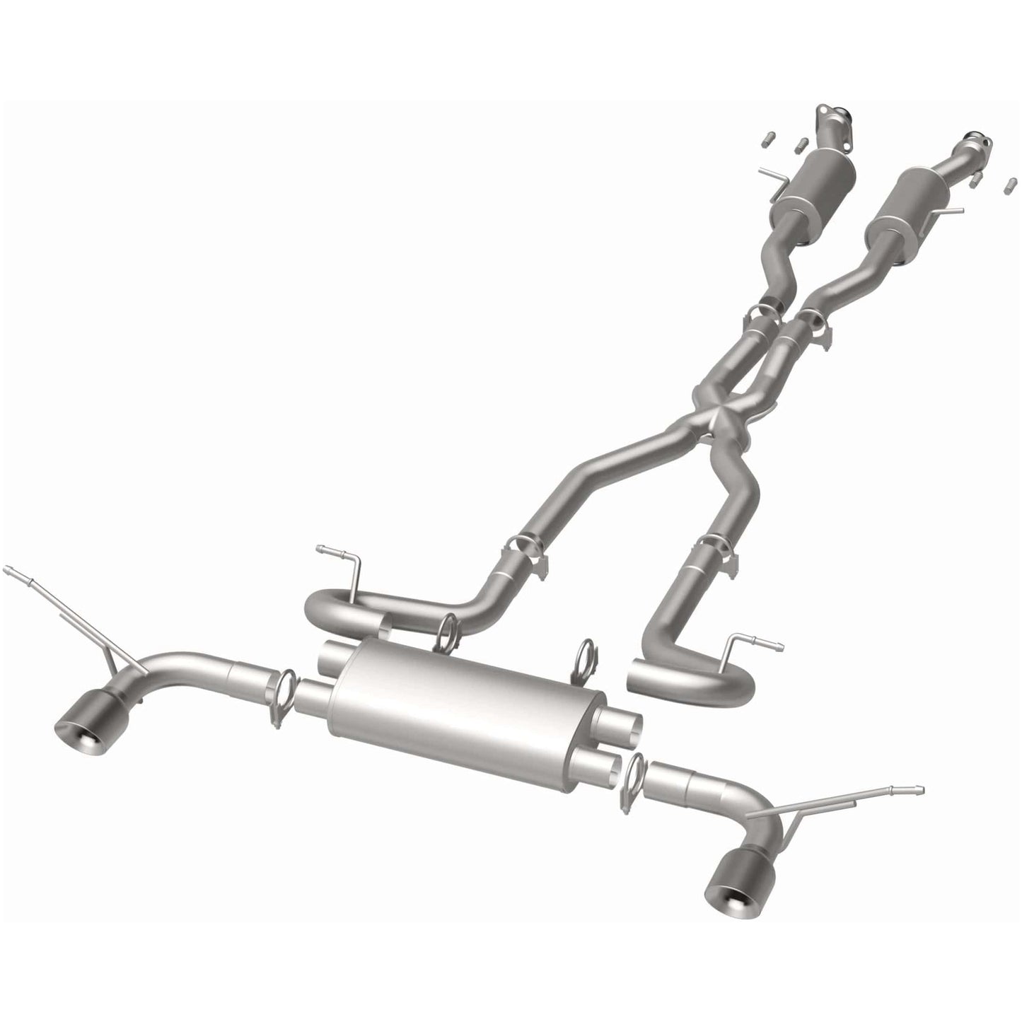BRExhaust 2011-2022 Jeep Direct-Fit Replacement Exhaust System
