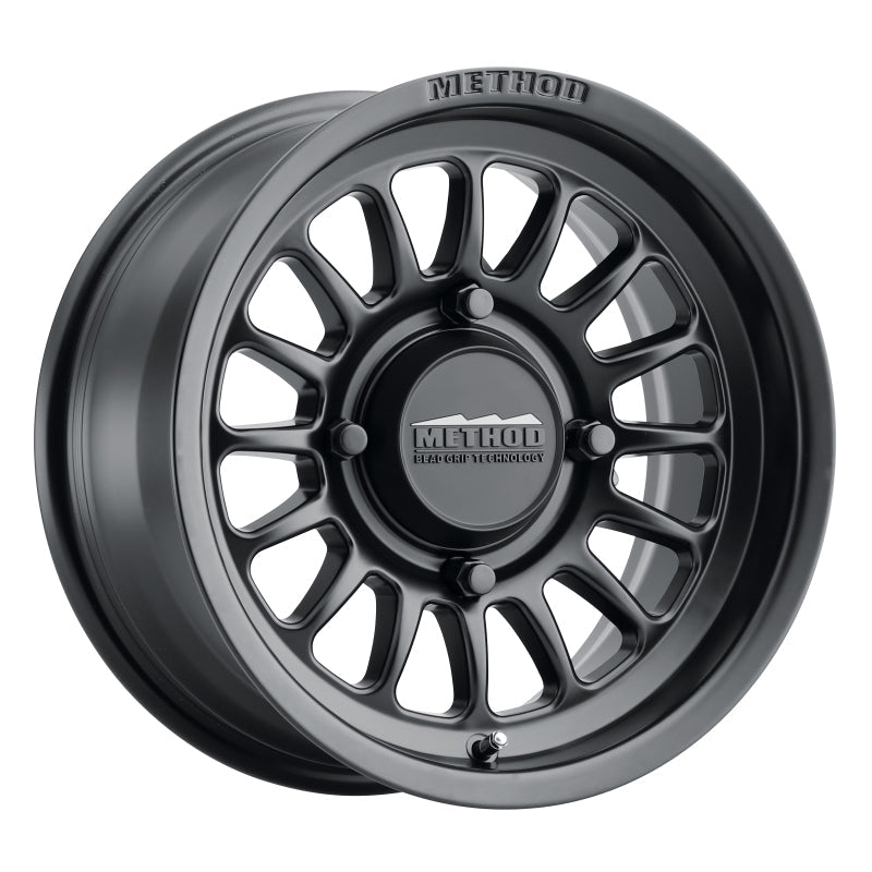Method MR411 UTV Bead Grip Matte Black | 15x7" +38mm | 4x136mm Wheel