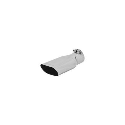 Flowmaster SS Tip 2.50in X Oval For Stainless Steel Exhaust Tip (15385)