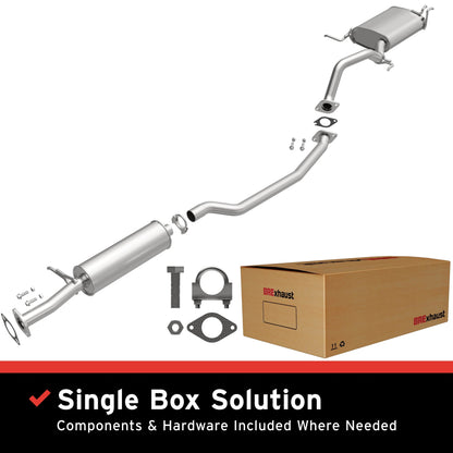 BRExhaust 2011-2013 Kia Sorento 2.4L Direct-Fit Replacement Exhaust System