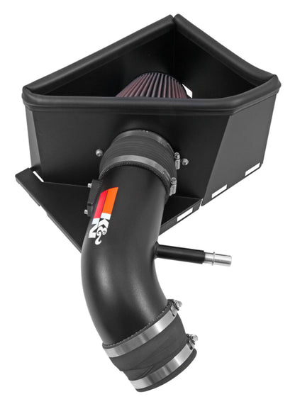 K&N High Flow Performance Intake Kit | Ram 2500/3500 6.4L V8 (14-15) K&N Engineering 77-1568KTK Ram 2500/3500 6.4L V8 High Flow Intake Kit