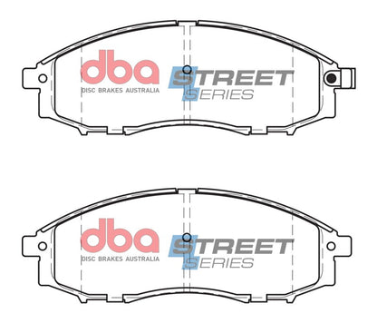 DBA Front Street Series Brake Pads | Nissan Frontier 6 Cyl RWD (03-04) (DB1439SS)