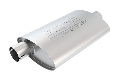 Borla PRO-XS Center/Offset Oval 14in x 4in x 9.5in Muffler | Universal (400480)