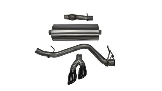 CORSA Sport / 3.0 in Cat-Back SSE 4.0 in Twin Tips | 14-19c Silverado Sierra 5.3L 119WB (14871)