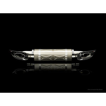 Akrapovic Porsche 911 Turbo / Turbo S (997.2) Slip-On Line (Titanium) w/ Titanium Tips