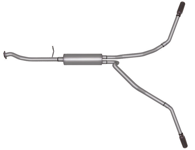 Gibson 2.5in Dual Extreme Exhaust | Chevrolet Silverado 1500 Base 4.3L (99-01) (65008)