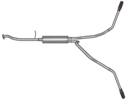 Gibson 2.5in Dual Extreme Exhaust | Chevrolet Silverado 1500 Base 4.3L (99-01) (65008)