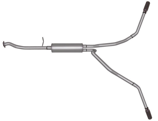 Gibson 2.5in Dual Extreme Exhaust | Chevrolet Silverado 1500 Base 4.3L (99-01) (65008)