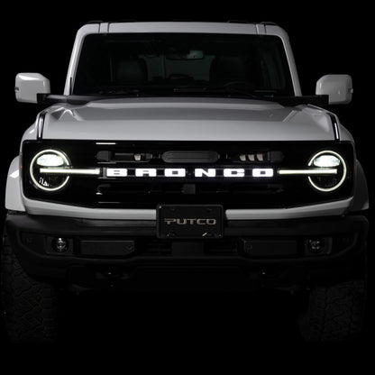 Putco 21-23 Ford Bronco Emblem (Does Not Fit Front Camera Models)