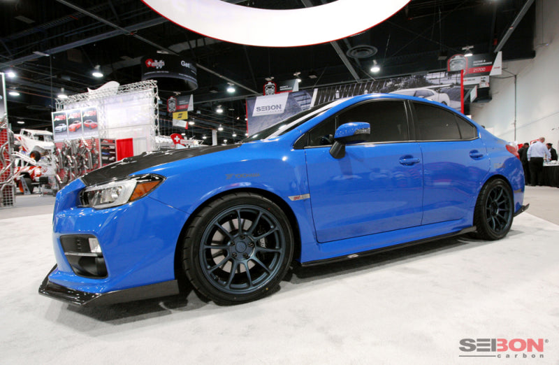 Seibon MB Style Carbon Fiber Side Skirts | Subaru WRX/ STI (15+) (SS15SBIMP-MB)