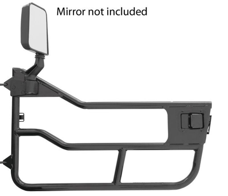 Bestop 51825-01 Jeep TJ Element Doors Matte Black For Jeep Wrangler TJ 97-06