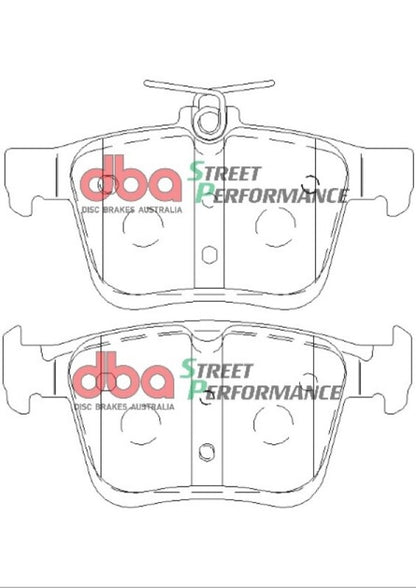 DBA Rear Street Performance Brake Pads | Volkswagen Golf (MK7) (DB2384SP)