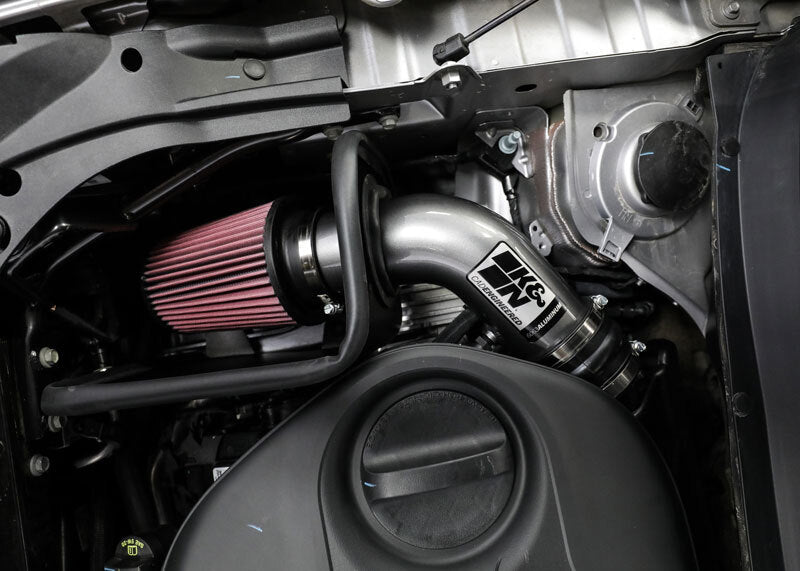 K&N 77-1585KC High Flow CAI Intake Kit for Jeep Cherokee V6 3.2L 19-22