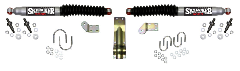 Skyjacker 9254 Silver Dual Steering Stabilizer Kit for 4-8.5" Lifts