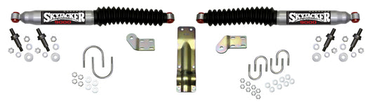 Skyjacker 9254 Silver Dual Steering Stabilizer Kit for 4-8.5" Lifts