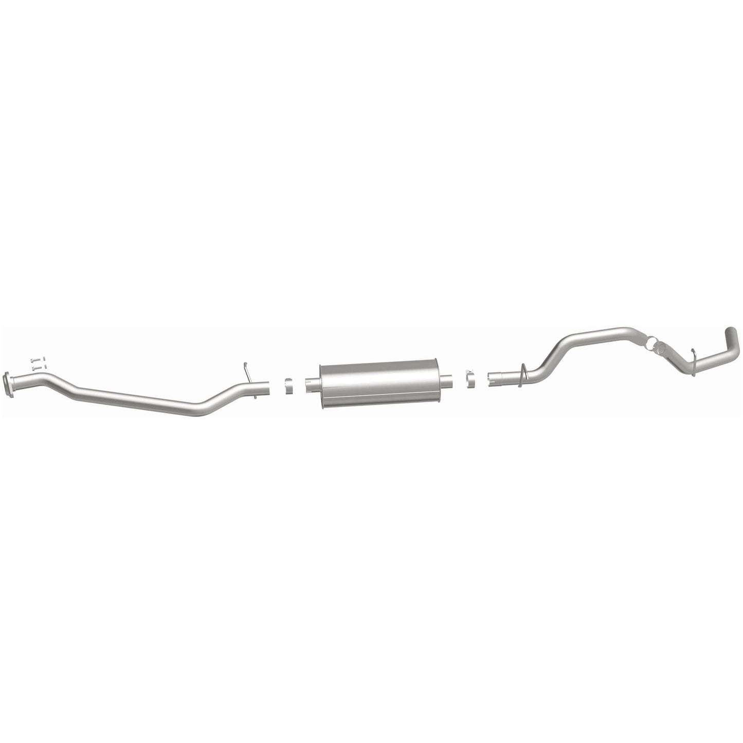 BRExhaust Stainless Steel Direct-Fit Replacement Exhaust System 116-0509