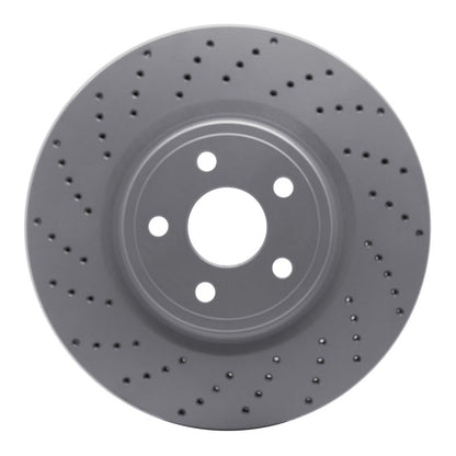 DFC Drilled Geoperformance Rotor (FRONT LEFT): Dodge Durango (12-25)