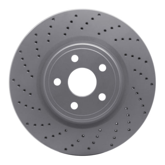 DFC Drilled Geoperformance Rotor (FRONT LEFT): Dodge Durango (12-25)