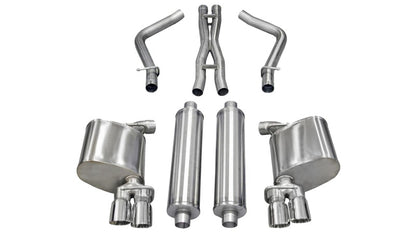 CORSA Xtreme SS Cat-Back | Dodge Charger R/T 5.7L V8 (11-14) (14522BLK)