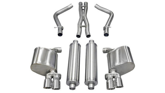 CORSA Xtreme SS Cat-Back | Dodge Charger R/T 5.7L V8 (11-14) (14522BLK)