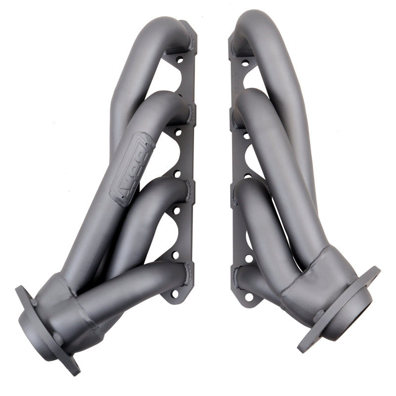 BBK Shorty Unequal Length Exhaust Headers | Ford Mustang 79-93 (1-5/8 Titanium Ceramic) (1515)