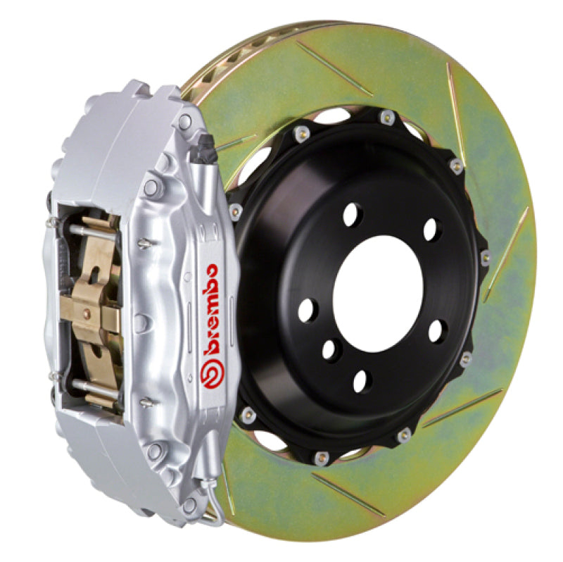 Brembo Gran Turismo Drilled Brake Kit 4 Piston 2-Piece Front | Multiple Fitments (1B2.7008A)