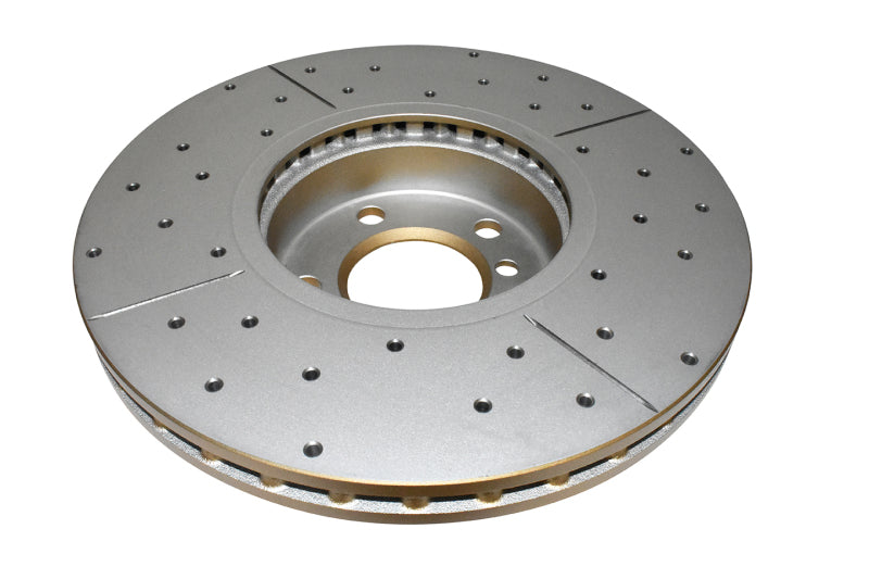 DBA Front Drilled & Slotted Street Series Rotor | BMW X5 xDrive30i (07-10) (DBA2874X)