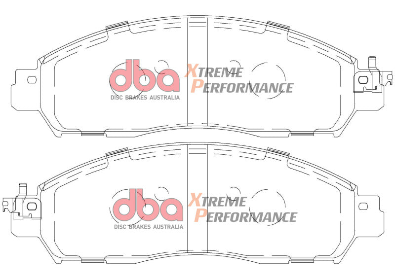 DBA XP Performance Front Brake Pads | Nissan Navara NP300 2.5L (15+) (DB2374XP)