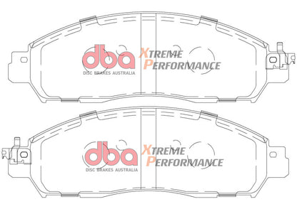 DBA XP Performance Front Brake Pads | Nissan Navara NP300 2.5L (15+) (DB2374XP)