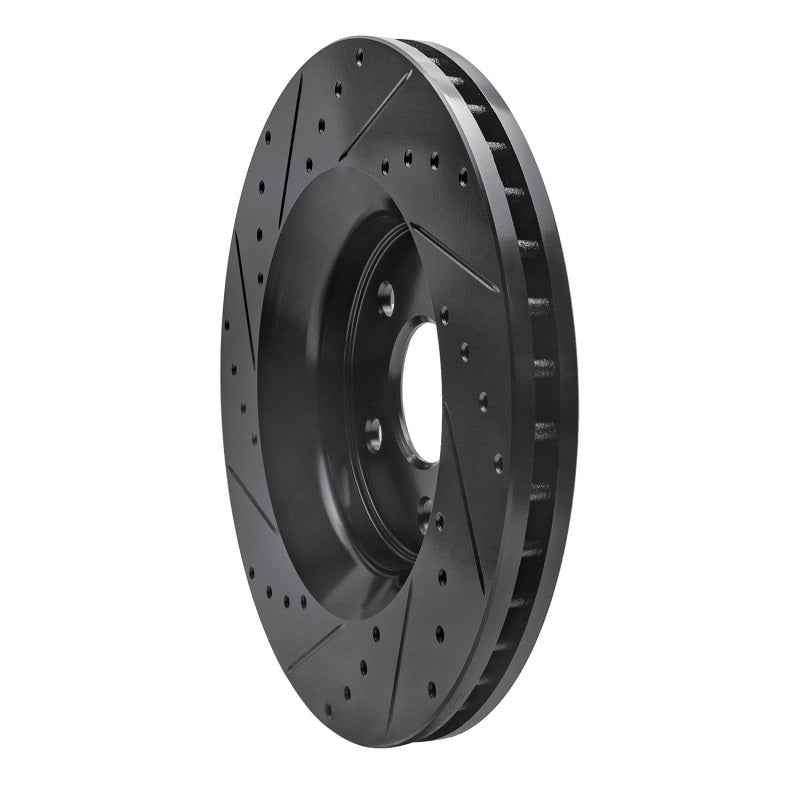 DFC D&S Brake Rotor (FRONT RIGHT): Dodge Durango (11-25) - Black Zinc