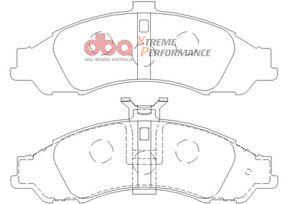 DBA XP650 Front Xtreme Performance Brake Pads | Pontiac GTO (04) (DB1331XP)