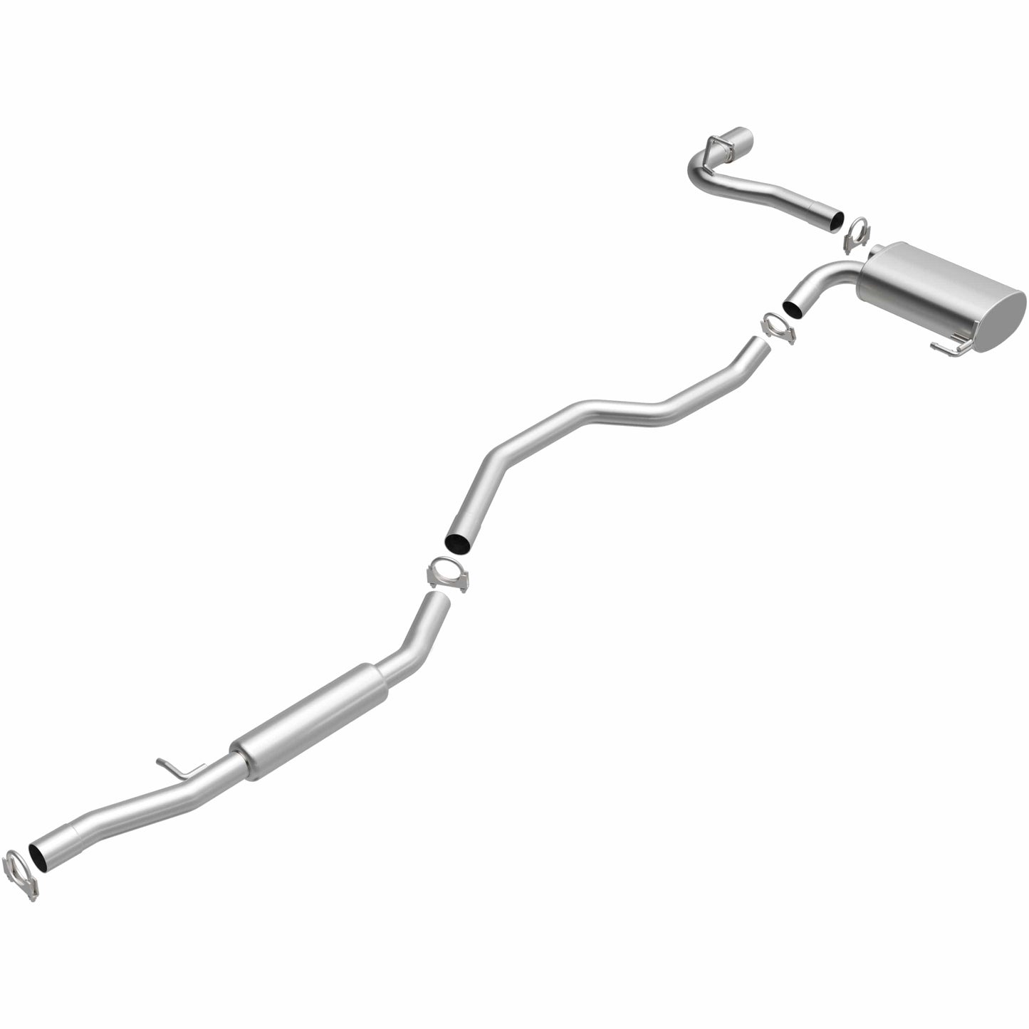 BRExhaust 2011-2017 Jeep Direct-Fit Replacement Exhaust System