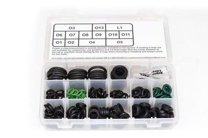 Deatschwerks 230 Piece Sport Compact and Euro Fuel Injector O-ring Kit (2-201)