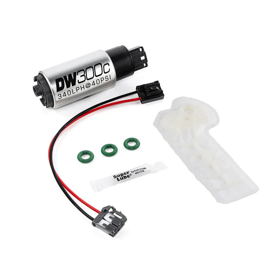 DeatschWerks 340lph DW300C Fuel Pump w/ 12+ Set Up Kit | Scion FR-S / Subaru BRZ / WRX (9-307-1010)