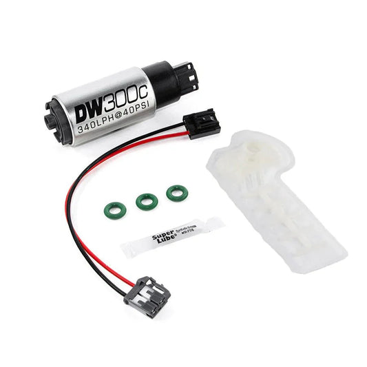 DeatschWerks 340lph DW300C Fuel Pump w/ 12+ Set Up Kit | Scion FR-S / Subaru BRZ / WRX (9-307-1010)