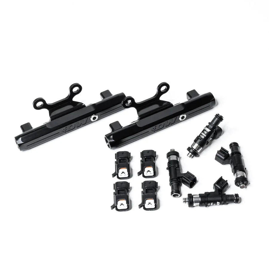 DeatschWerks 02+ Subaru WRX / 07+ STI/LGT Top Feed Fuel Rail Upgrade Kit w/ 1000cc Injectors | (6-102-1000)