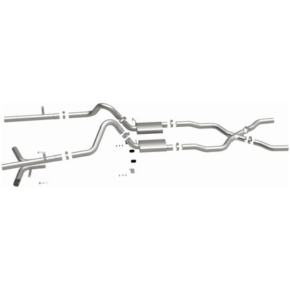 MagnaFlow 3in Crossmember-Back Performance Exhaust System | Chevrolet Bel Air (55-57) (16596)