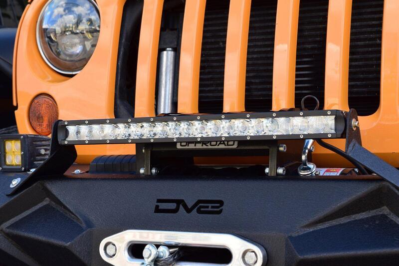 DV8 Offroad 50in Light Bar Slim 250W Spot 5W CREE LED - Black