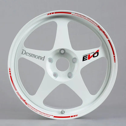 Desmond Regamaster EVO II 18x9.5 +22, 18x10.5 +20 5x120 Gloss White (SET) - WheelFlip