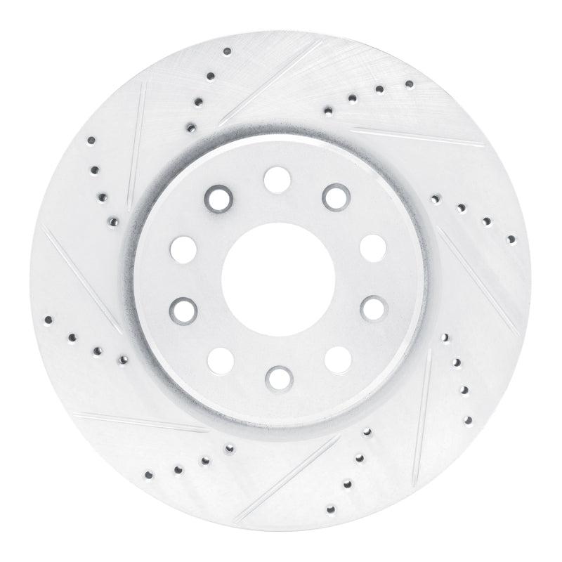 DFC D&S Silver Brake Rotor (FRONT LEFT): Jeep Grand Cherokee (22-25)