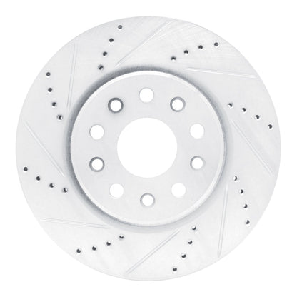 DFC D&S Silver Brake Rotor (FRONT LEFT): Jeep Grand Cherokee (22-25)