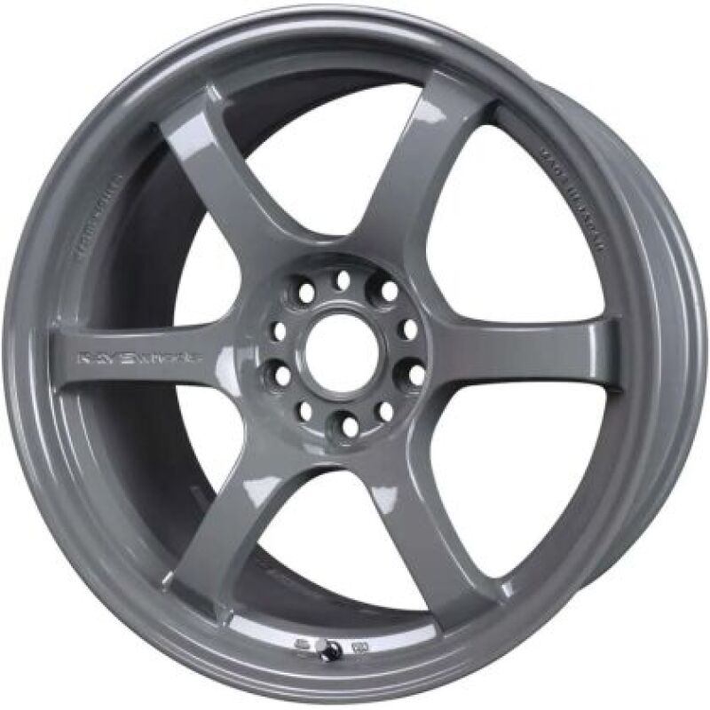 (set of 4) Gram Lights 57DR Glossy Gray | 17x9.0" +12mm | 5x114.3mm Wheel